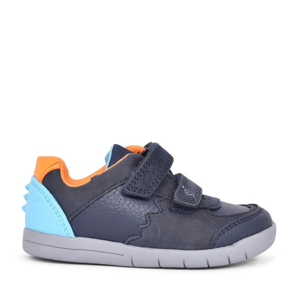 Boys Toddler Rex Quest Navy Combi Shoe  In Kids F Fit