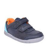 Boys Toddler Rex Quest Navy Combi Shoe  In Kids F Fit