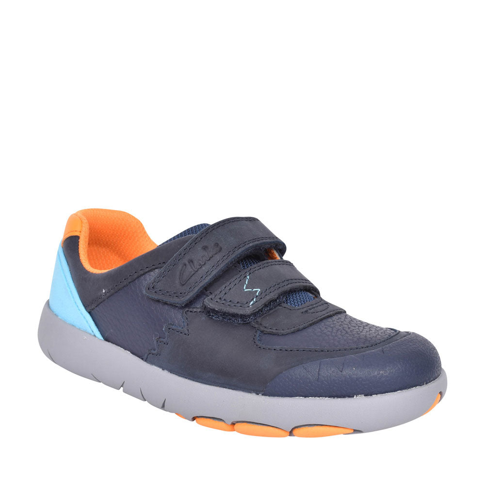 Boys Toddler Rex Quest Navy Combi Shoe  In Kids G Fit