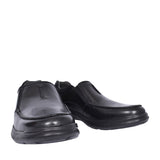 Cotrell Free Leather H Fit Slip On Shoe For Men In Blk Leather