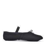 7rspblc Canvas Split Sole Dance Pumps In Black