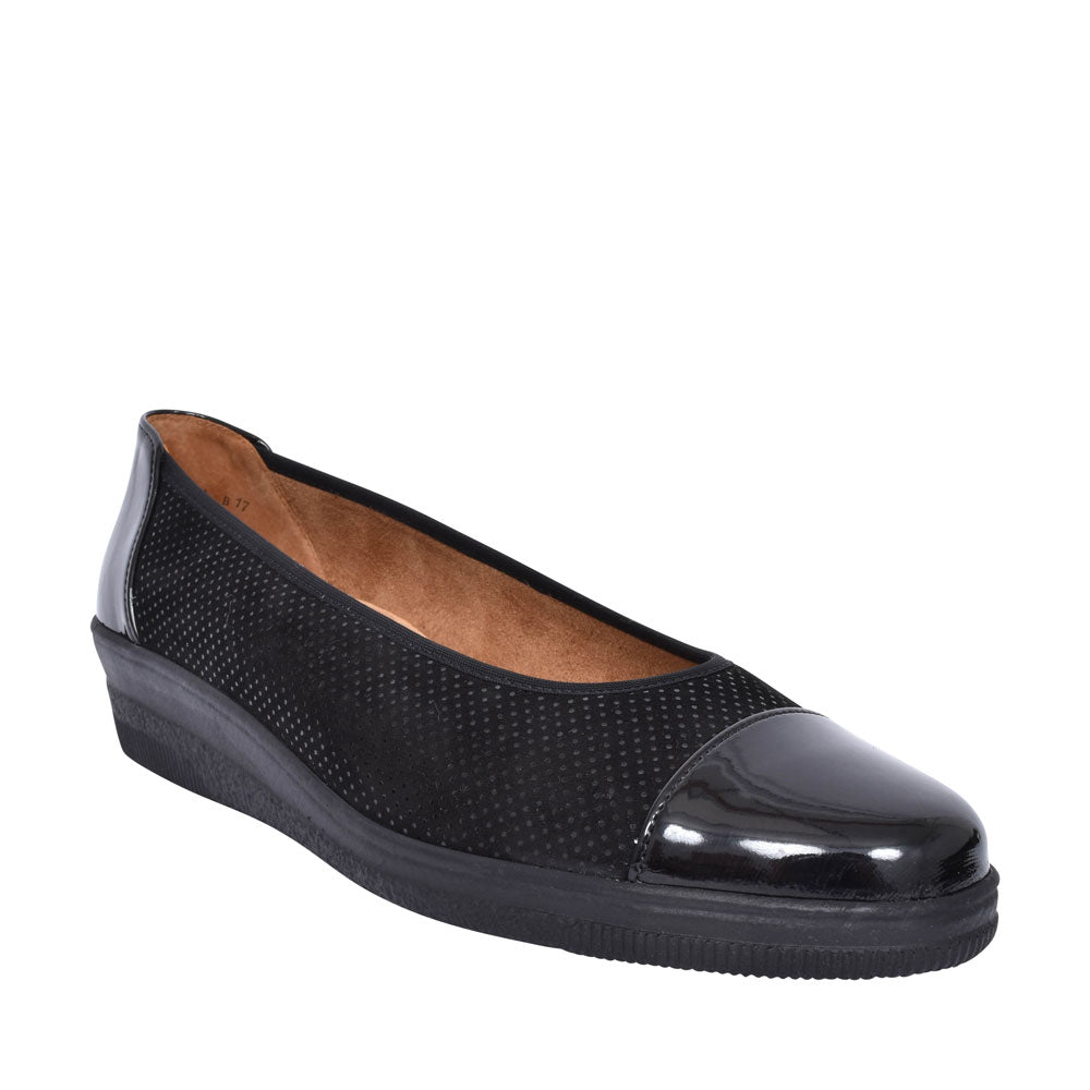 Petunia 36.402 Casual Slip On Shoe For Ladies In Black