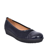 Orient 36.471 Casual Slip On Wedge Shoe For Ladies In Navy