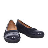 Orient 36.471 Casual Slip On Wedge Shoe For Ladies In Navy