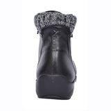 Ladies Stoke 2v Extra Wide Ankle Boot In Black