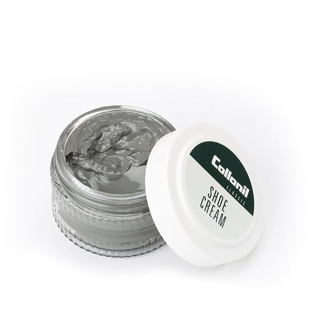 Shoe Cream 50ml Jar In Medium Grey