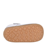 Girls Pre-walker Tiny Sun White Leather Shoe In Kids G Fit