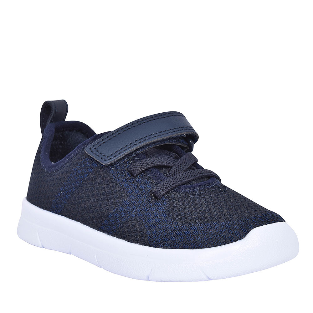 Boys Toddler Ath Flux Navy Textile Shoe In Kids G Fit