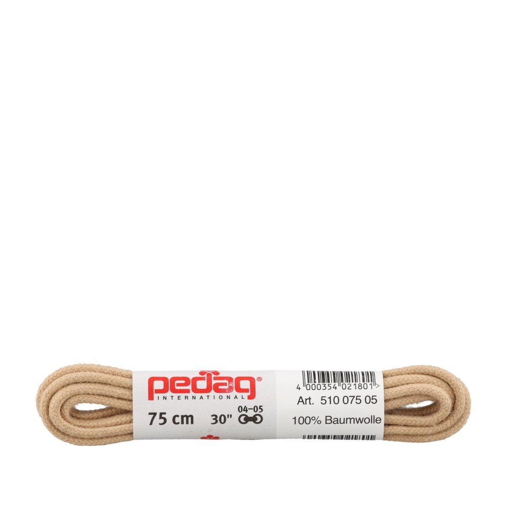 75cm Thin Round Laces In Beige