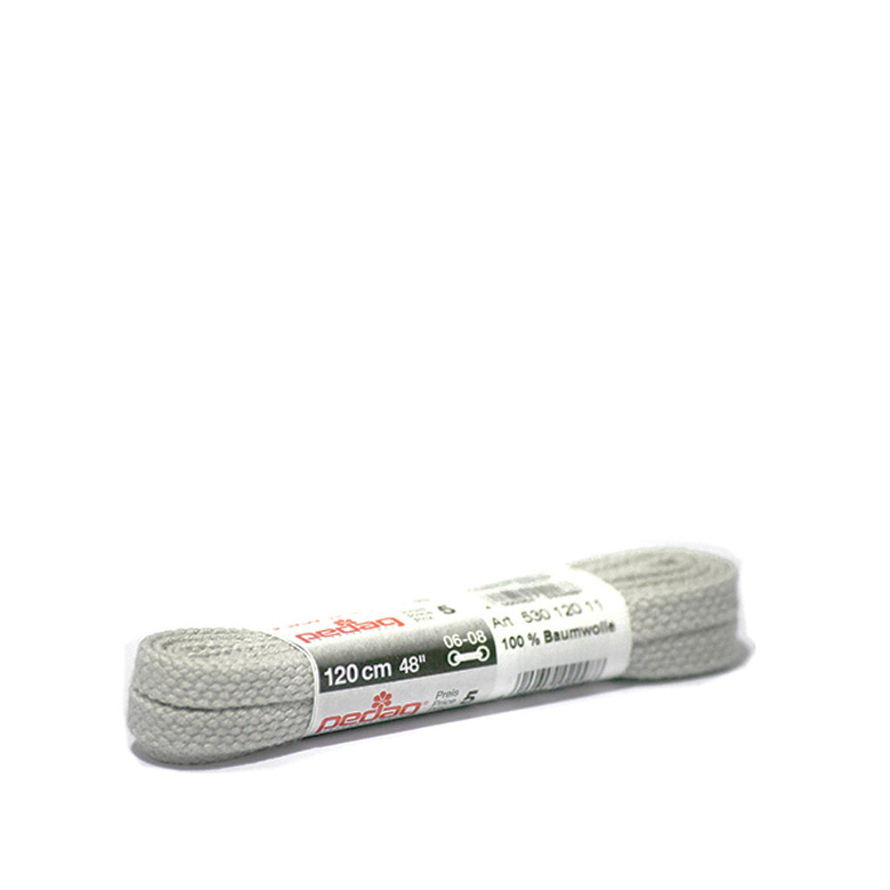 Flat Laces 120cm In Light Grey