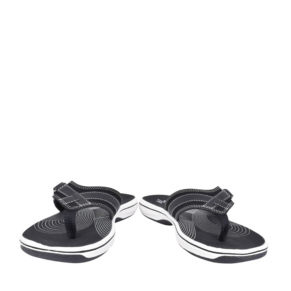 Ladies Brinkley Sea D-fit Toe Post Sandal In Black