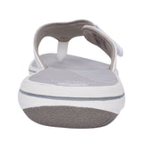 Ladies Brinkley Sea D-fit Toe Post Sandal In White