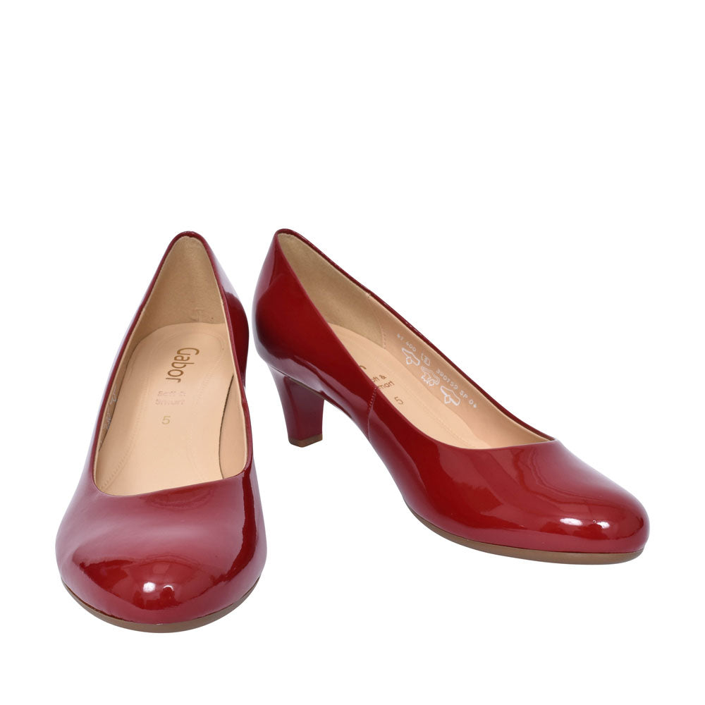 Medium Heel Court Shoe For Ladies In Navy