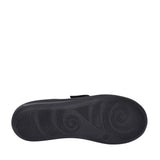 Ladies 68182d  Royston 2v Wide Fit Casual Velcro Shoe In Black