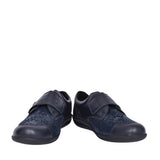 Ladies 68182d  Royston 2v Wide Fit Casual Velcro Shoe In Navy