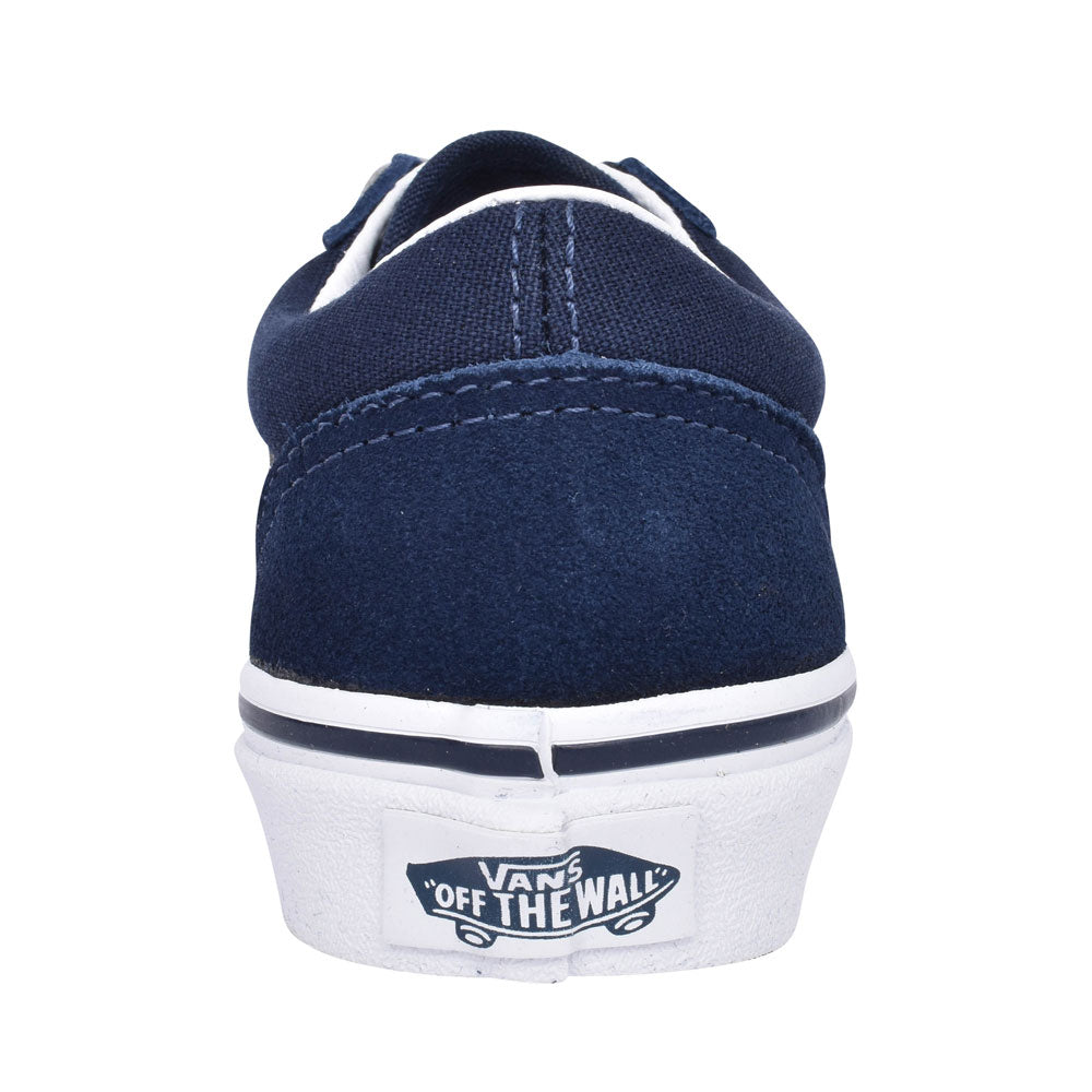 Boys Old Skool Casual Laced Trainer In Navy