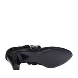 Ladies 5536 G-fit Mary Jane Court Shoe In Black