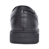 Boys Loxham Pace Black Leather Laced Shoe In Kids G Fit