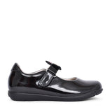 Girls Lk8341 Bonnie G Fit Velcro Mary Jane In Blk Patent