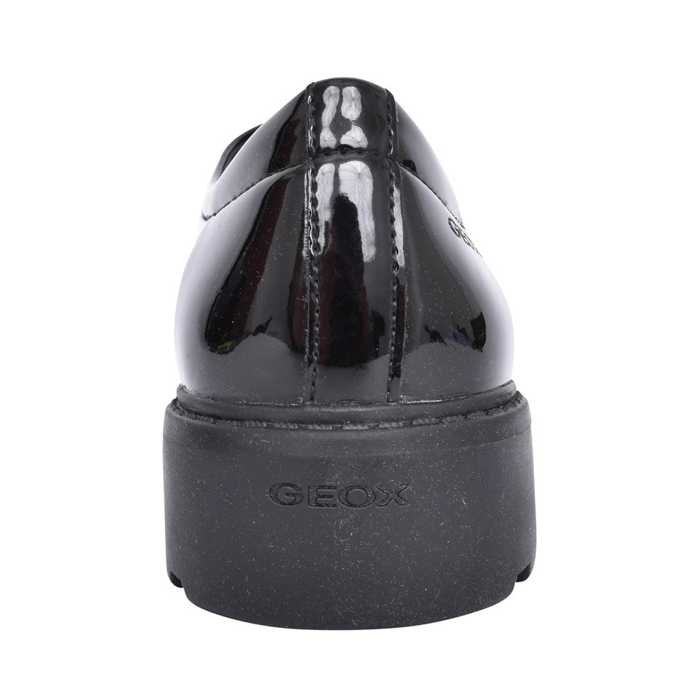 Girls J0420c Casey Laced Shoe In Blk Patent