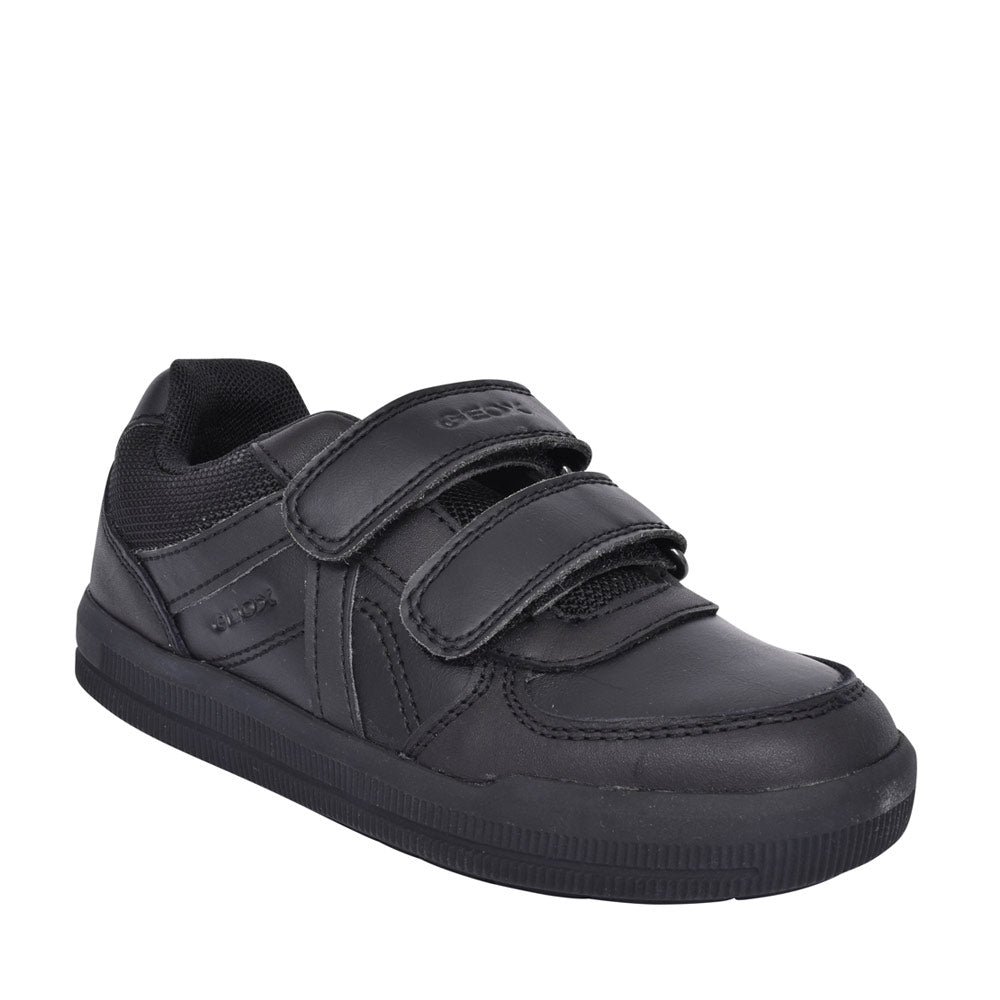 Boys J844ae Arzach Laced Shoe In Blk Leather