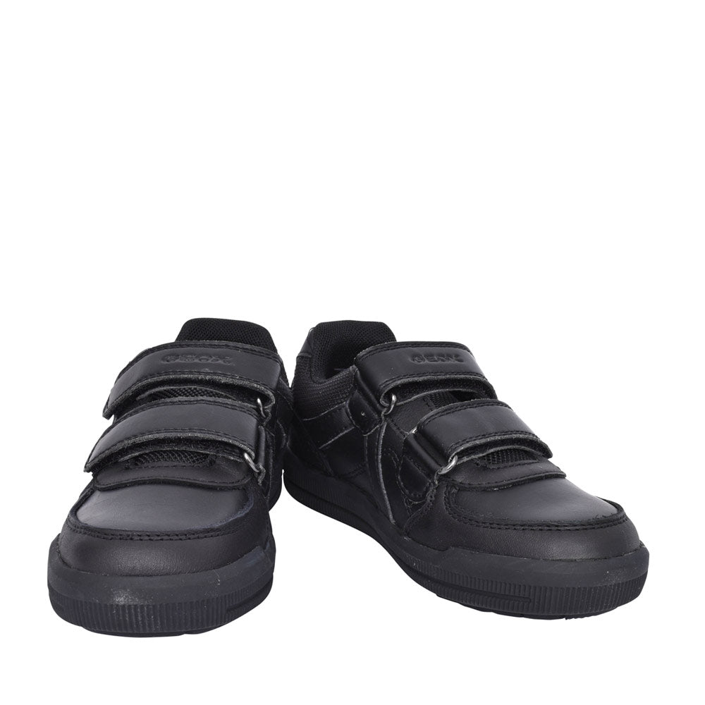 Boys J844ae Arzach Laced Shoe In Blk Leather