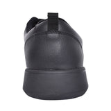 Boys Scape Flare Black Leather Velcro Shoe In Kids G Fit
