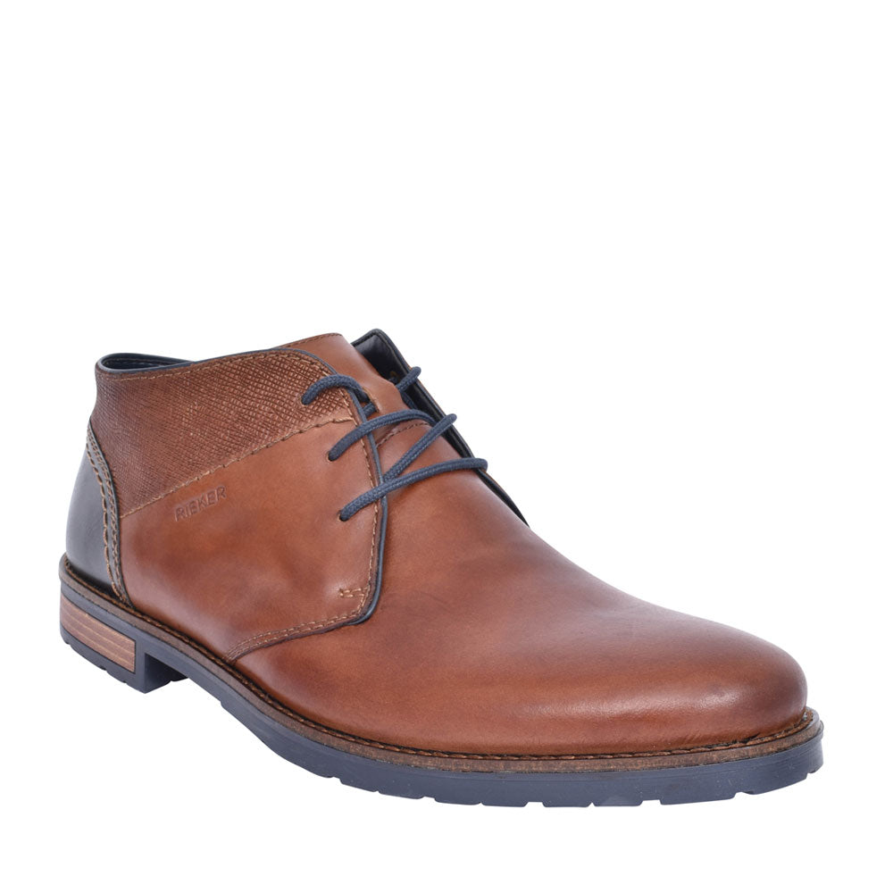 Mens 14630 Laced Ankle Boot In Brown