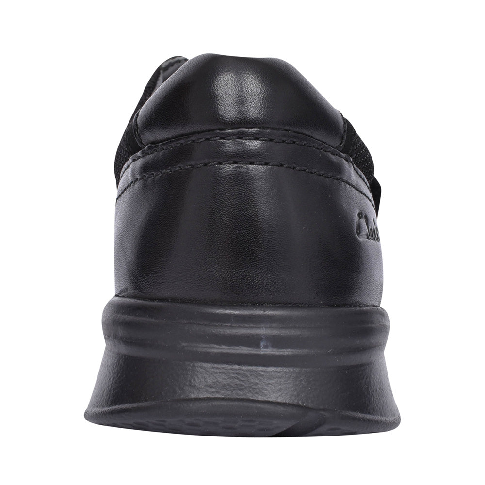 Men's Cotrell Strap Leather G-fit Shoe In Blk Leather