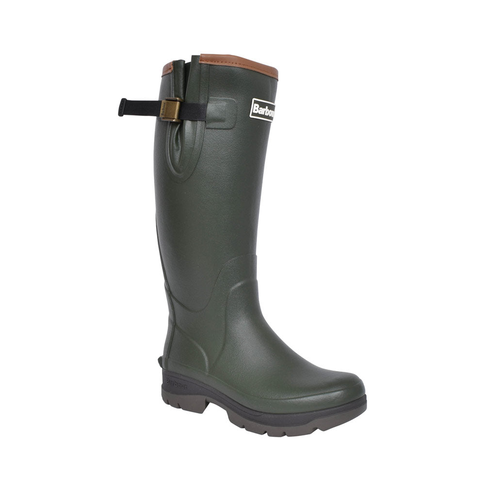 Ladies Tempest Wellington Boot In Olive