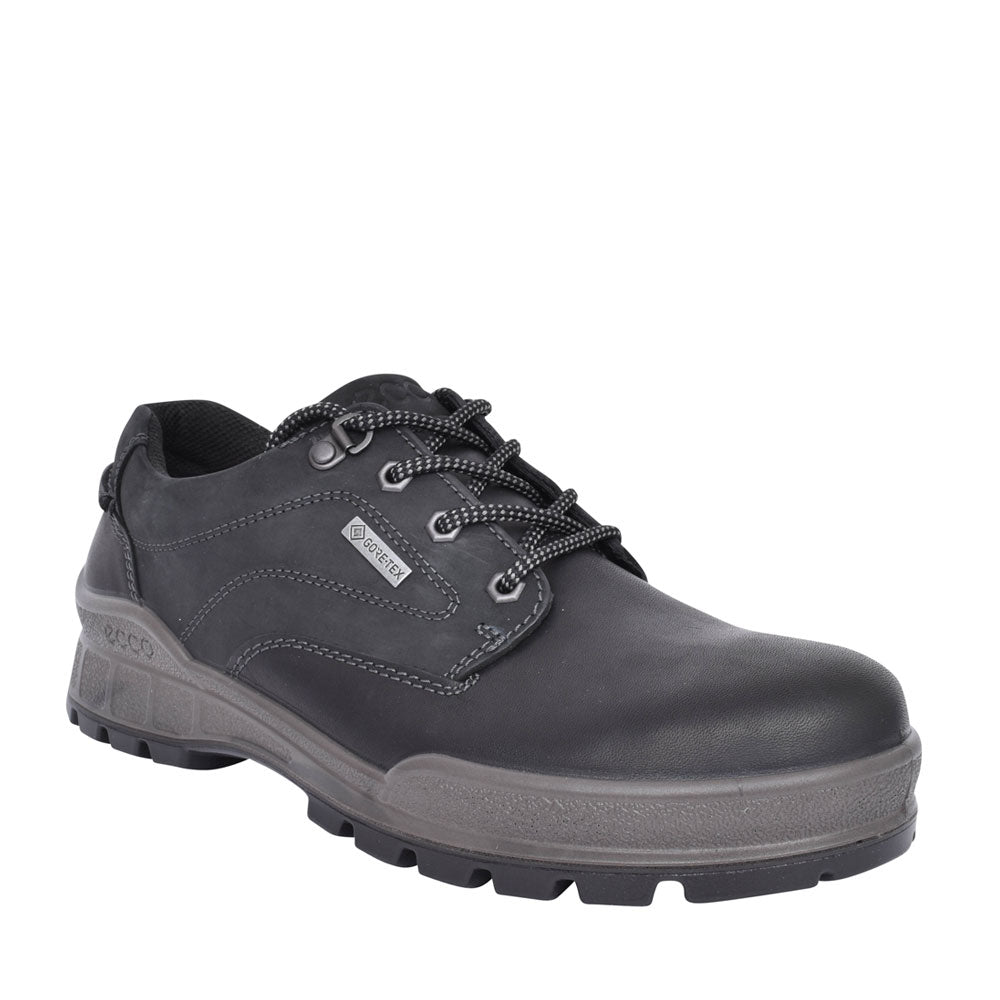 Mens 831844 Track 25 Laced Gortex Walking Shoe In Black