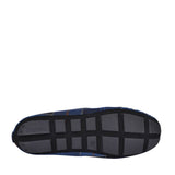 Men's Monty Suede Moccasin Slipper In Midnight Tartan