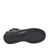 Ladies Whisper Wide Fit Leather Ankle Boot In Black
