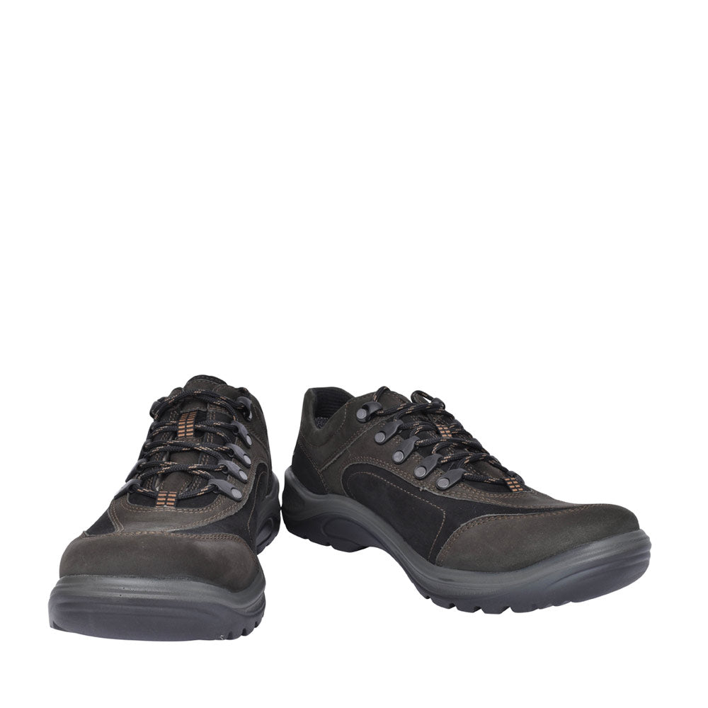 Mens 415901 Hayo H-fit Laced Shoe In Black