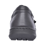 Mens 478301 Herwig H Fit Velcro Shoe In Black