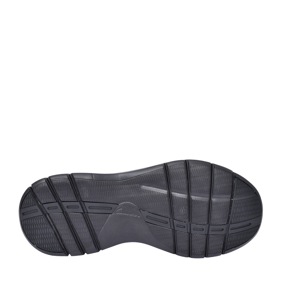 Mens Un Brawley Lace Leather H-fit Lace Up Shoe In Blk Leather