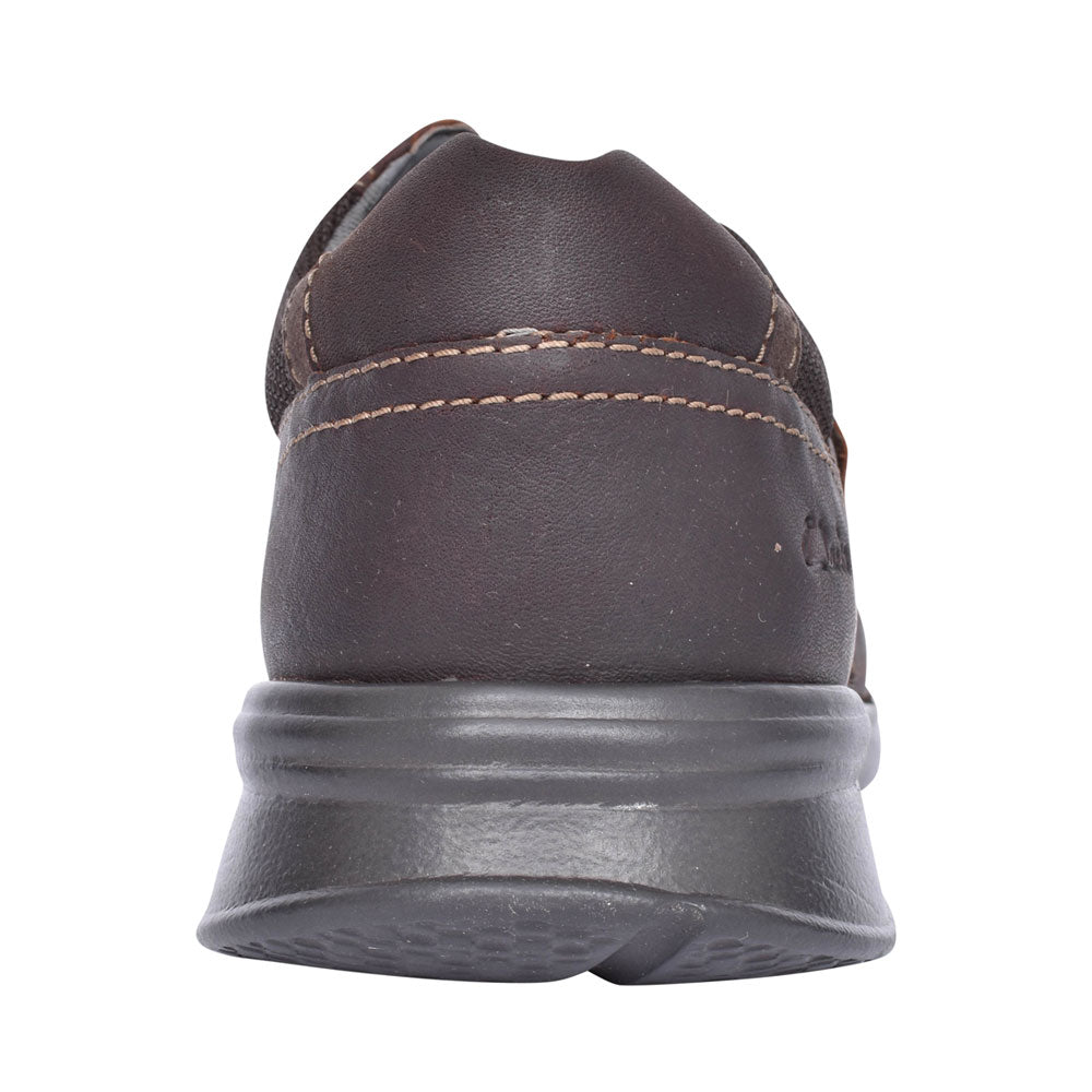 Men's Cotrell Strap H-fit Leather Velcro Shoe In Brown