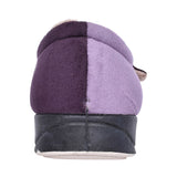 Ladies 424n Hug Wide Fit Slipper In Purple