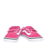 Girls Toddler Old Skool Velcro Shoe In Pink