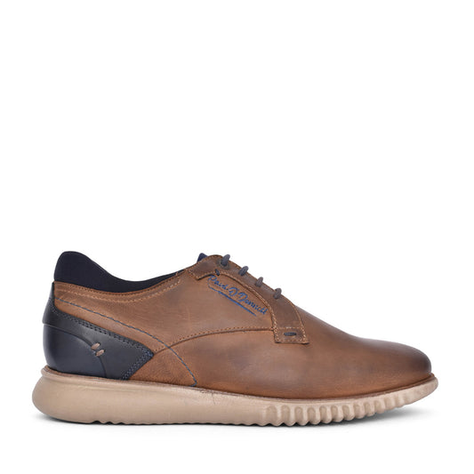 Men's Corvette Laced Shoe In Brown