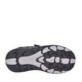 Boys Rex Stride Black Leather Shoe In Kids G Fit