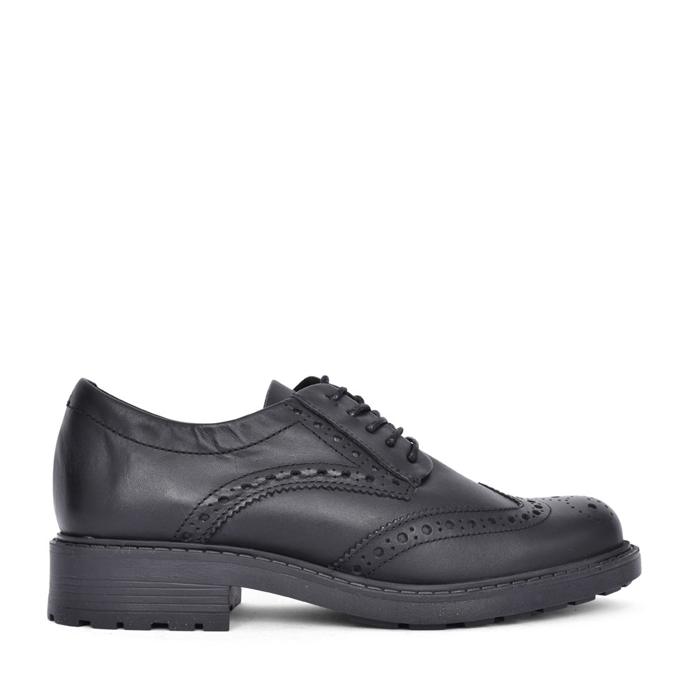 Ladies Orinoco 2 D-fit Shoe In Blk Leather