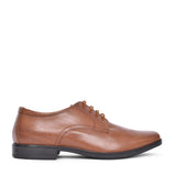 Men's Howard Walk Leather G-fit Shoe In Tan