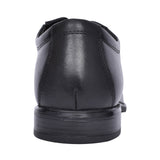 Men's Howard Cap Leather G-fit Laced Shoe In Blk Leather