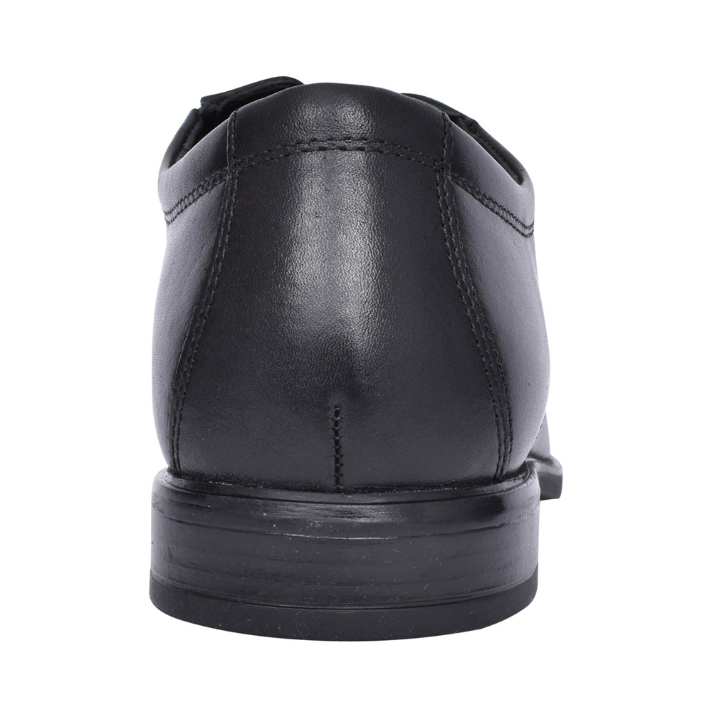 Men's Howard Cap Leather G-fit Laced Shoe In Blk Leather