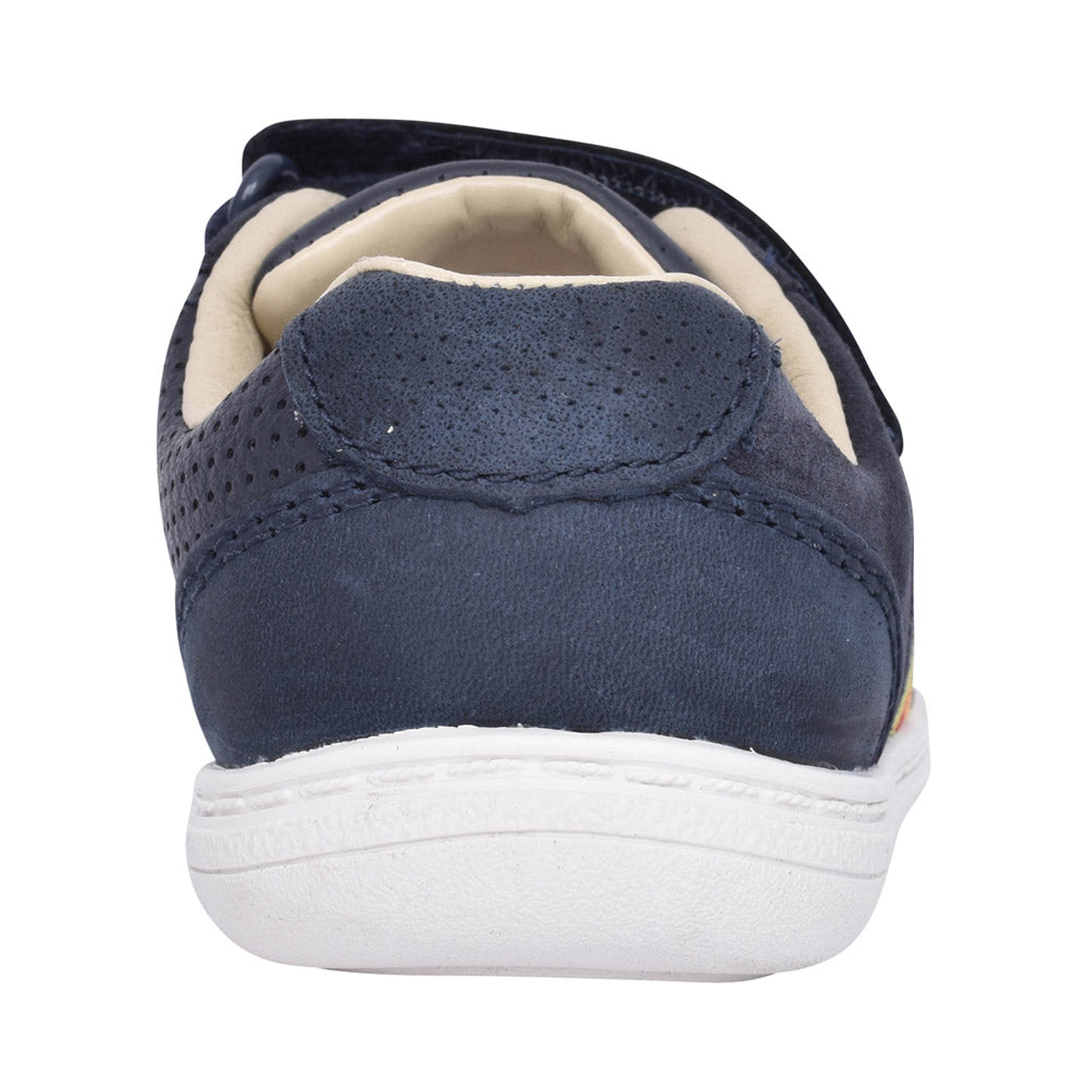 Boys Toddler Flash Beau Navy Leather Shoe In Kids F Fit