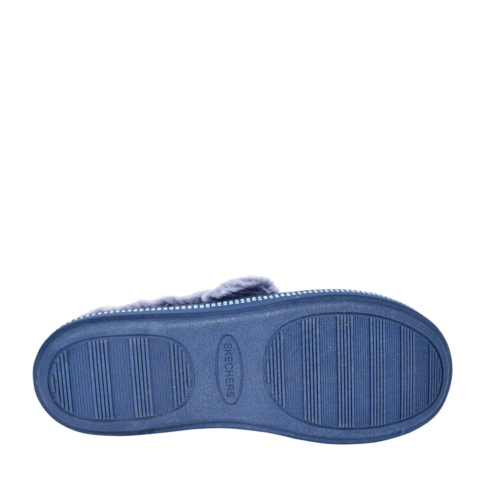 Ladies 32777 Cozy Campfire Slipper In Navy