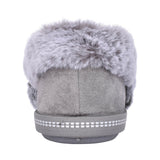 Ladies 32777 Cozy Campfire Slipper In Grey