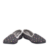 Ladies Albertine 3274 Pump Slipper In Dark Grey