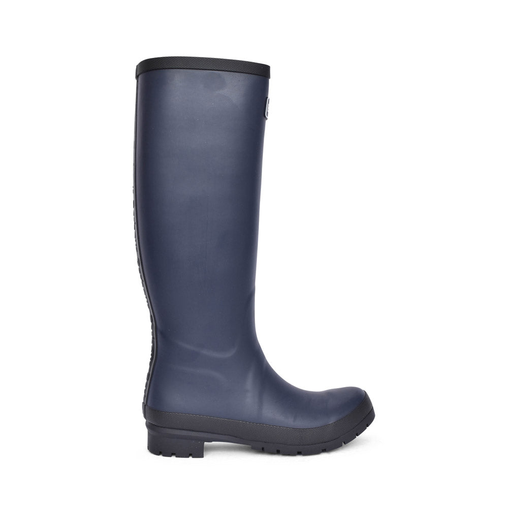 Ladies Abbey Welly Boot In Navy